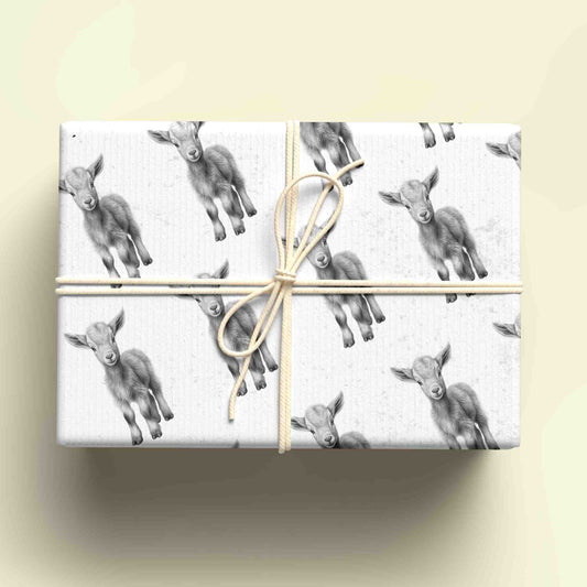 Sketchy Goat Wrapping Paper - For any occasion