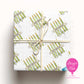 Green Candle Birthday Wrapping Paper – Happy Birthday Gift Wrap