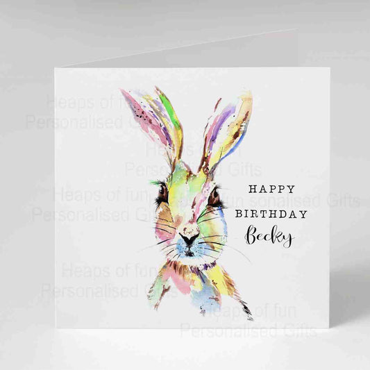 Hare Greeting Card - Any occasion