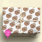 Personalised Hedgehog Wrapping Paper | Custom Name Gift Wrap for Birthday, Retirement ,  & Any Special Occasion,  Woodland Farm Animal Gift Wrap , From £2.99