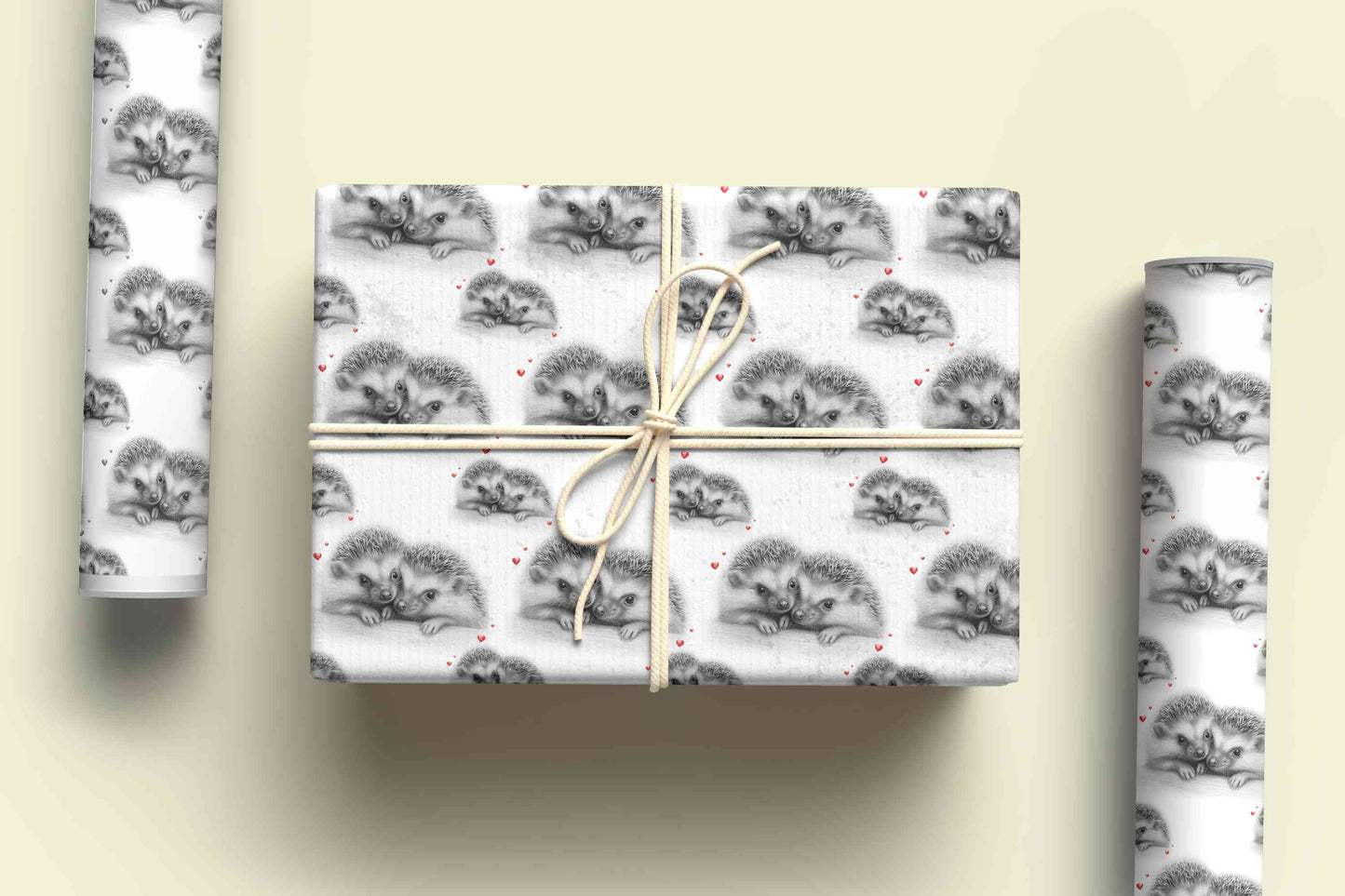Hedgehog Wrapping Paper