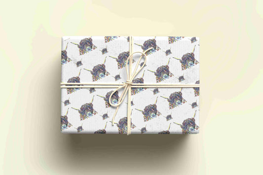 Highland Cow  Wrapping Paper - For any occasion