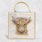 Highland Cow Eco-Friendly Jute Bag