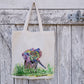 Personalised Tote Bag, Elephant Tote Bag, Elephant Gift, Reusable Bag