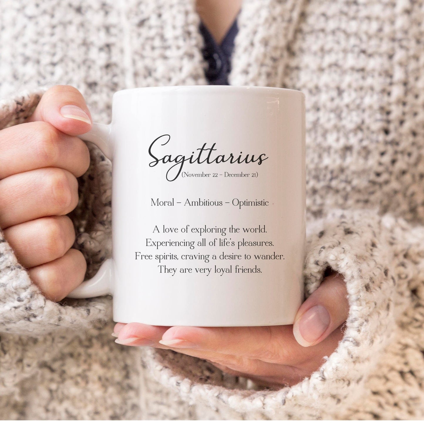 Sagittarius Star Sign Definition Birthday Mug