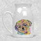 Shih Tzu Ceramic Milk Jug or Vase, Home Decor Gift