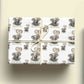 Elephant Wrapping Paper, Personalised Elephant Gift Wrap - Any age, Birthday Wrapping Paper