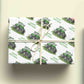 Green Tractor Wrapping Paper - Personalised Gift Wrap