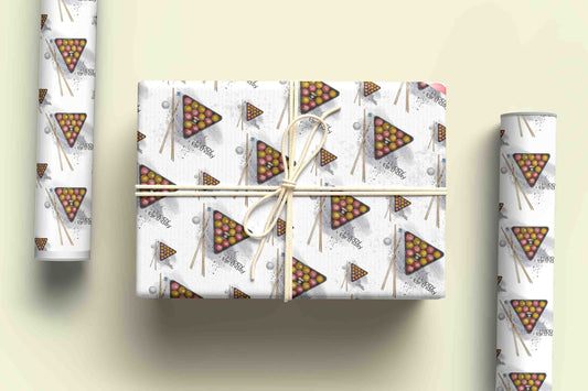 Pool Themed Wrapping Paper