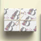 Gonk Wrapping paper,  Personalised Gift Wrap, Personalised Gonk Birthday Wrapping Paper