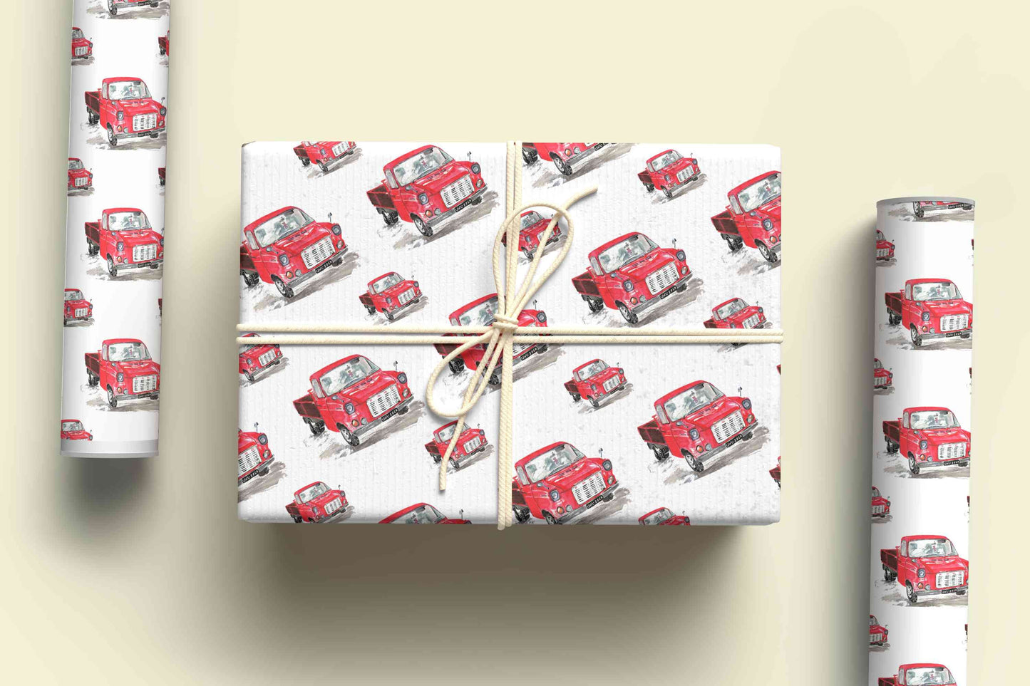 Vintage Pickup Truck Wrapping Paper