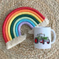 Green Tractor Mug