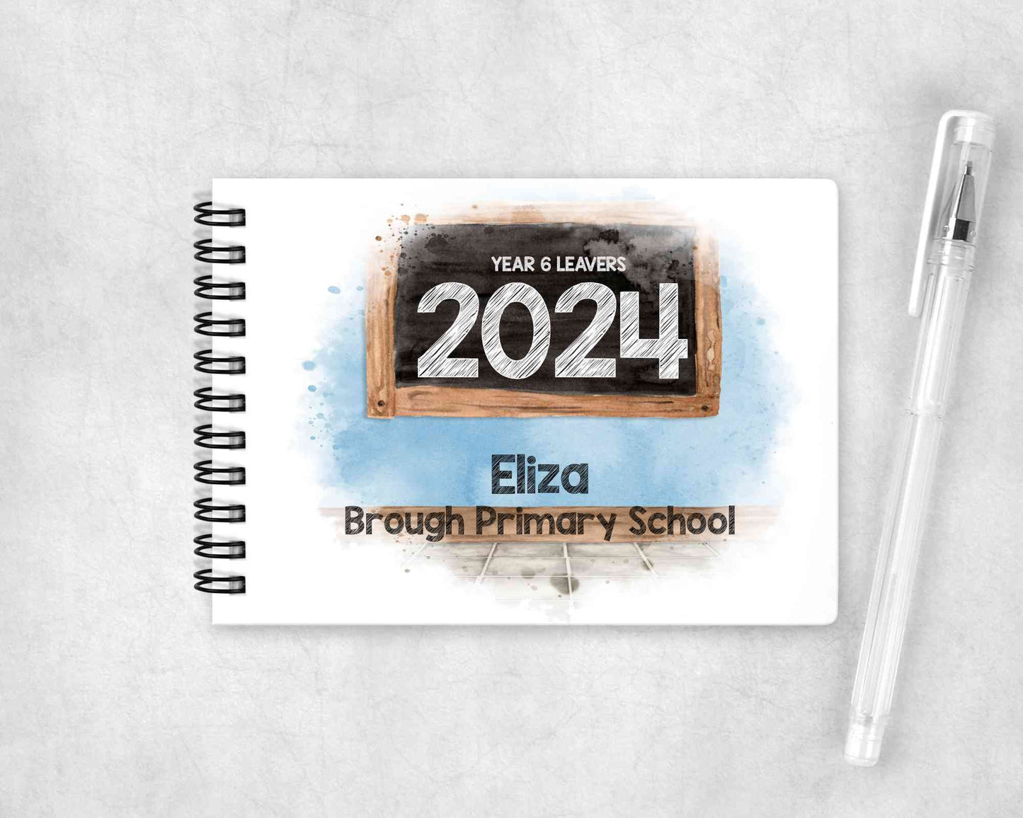 Custom Class of 2024 Leavers Book - Personalised Year 6 Keepsake Notebook