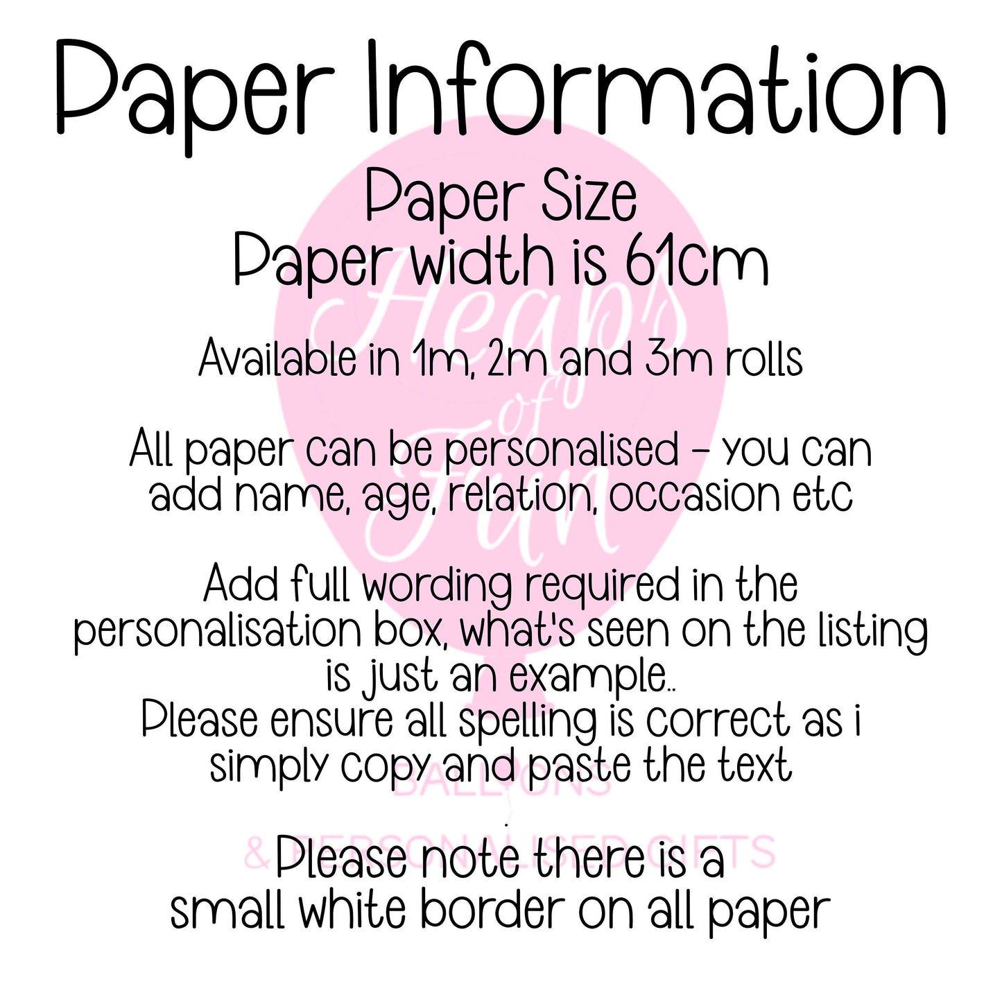 Panda Wrapping Paper, Personalised Gift Wrap,