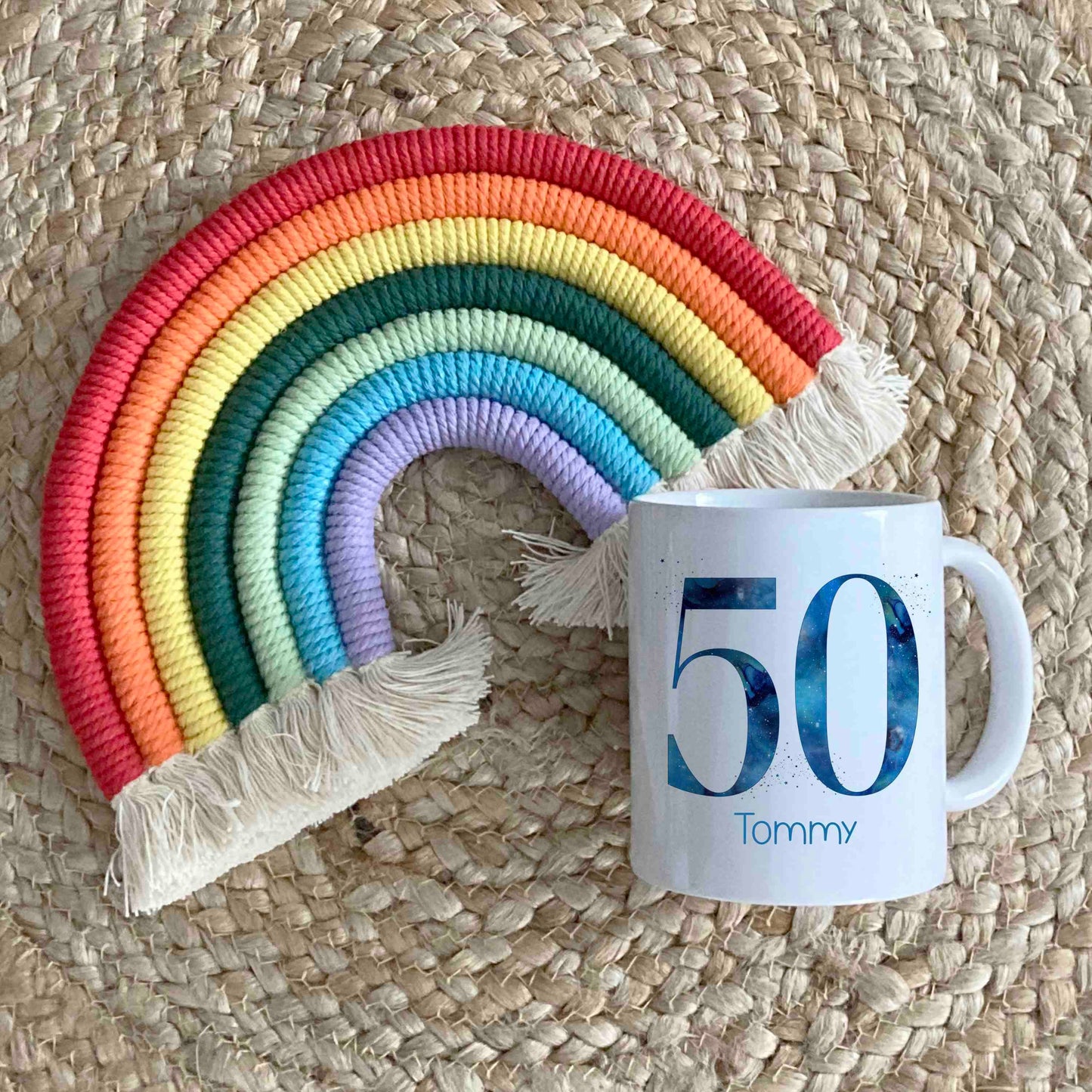 Personalised 50th Birthday Mug, 50th Birthday Gift, 50th Mug, Fifty