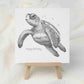 Sea Turtle Birthday Card - Personalised Sea Turtle Card