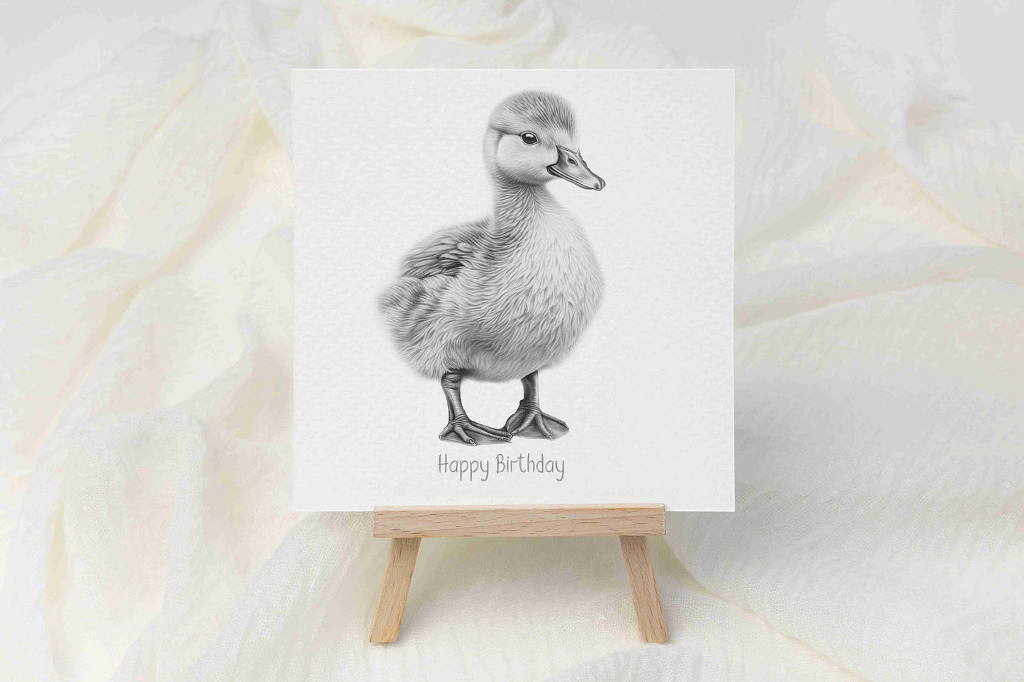 Duck Birthday Card - Personalised Duck Card