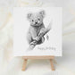 Koala Birthday Card - Personalised Koala Card