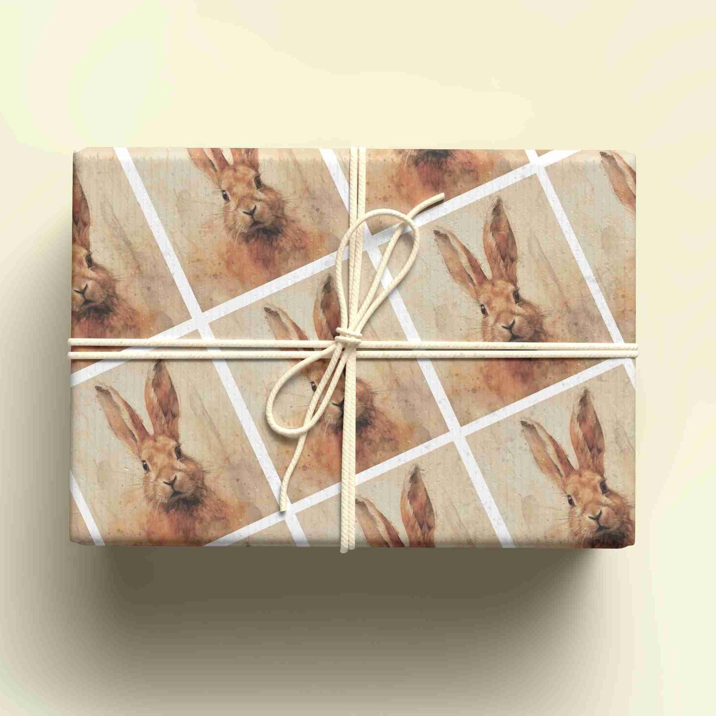 Hare Wrapping Paper - Cute, Eco-Friendly Gift Wrap for All Occasions