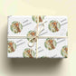 Personalised Giraffe Wrapping Paper for Ages 1-9 - Custom Birthday Gift Wrap