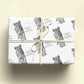 Lioness Wrapping Paper, Personalised Gift Wrap, Birthday Wrapping Paper