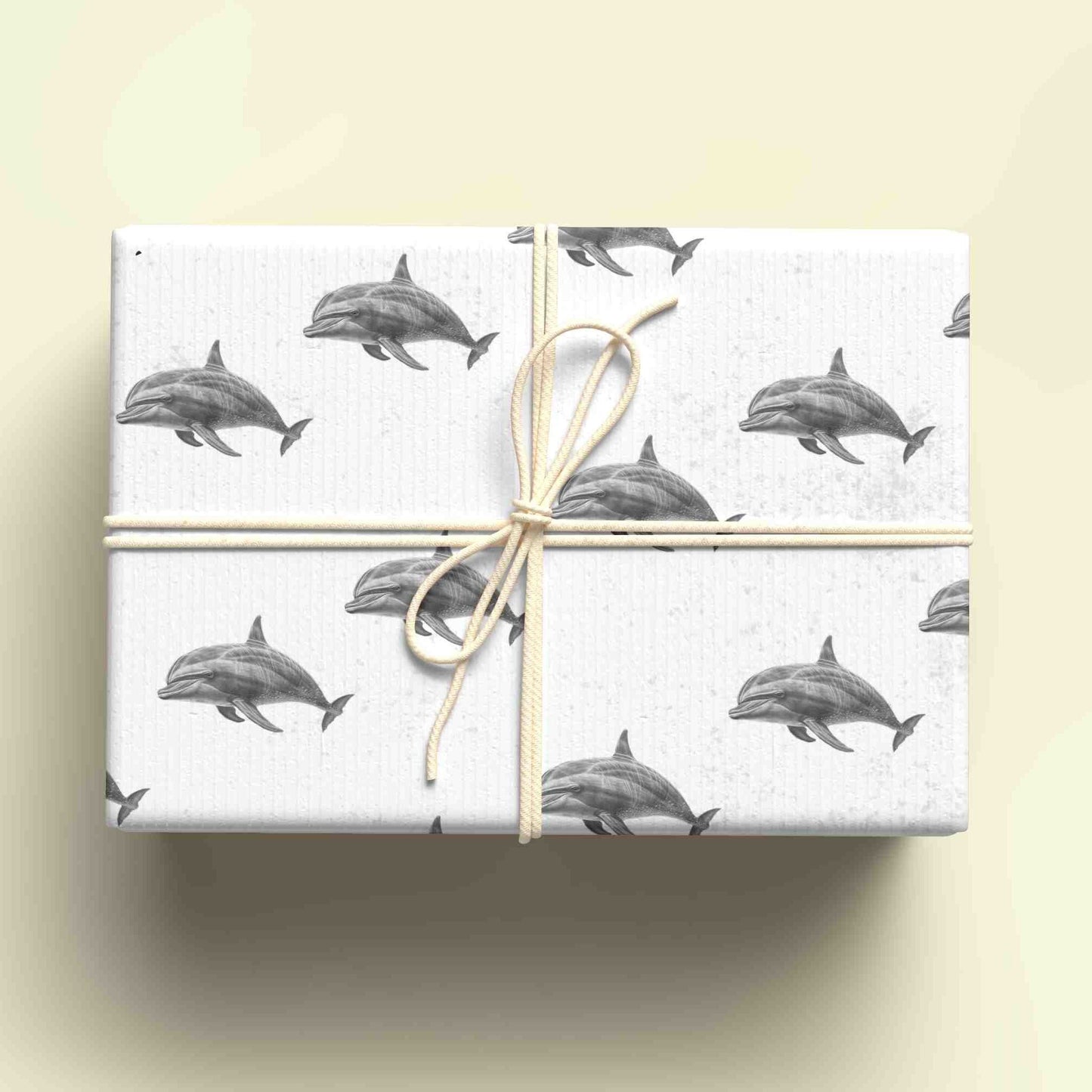 Dolphin Wrapping Paper, Personalised Gift Wrap, Birthday Wrapping Paper