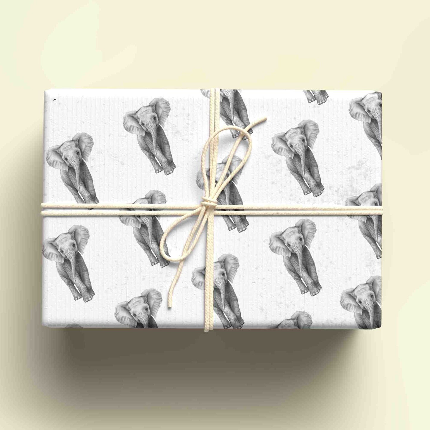 Elephant Wrapping Paper - Personalised Gift Wrap