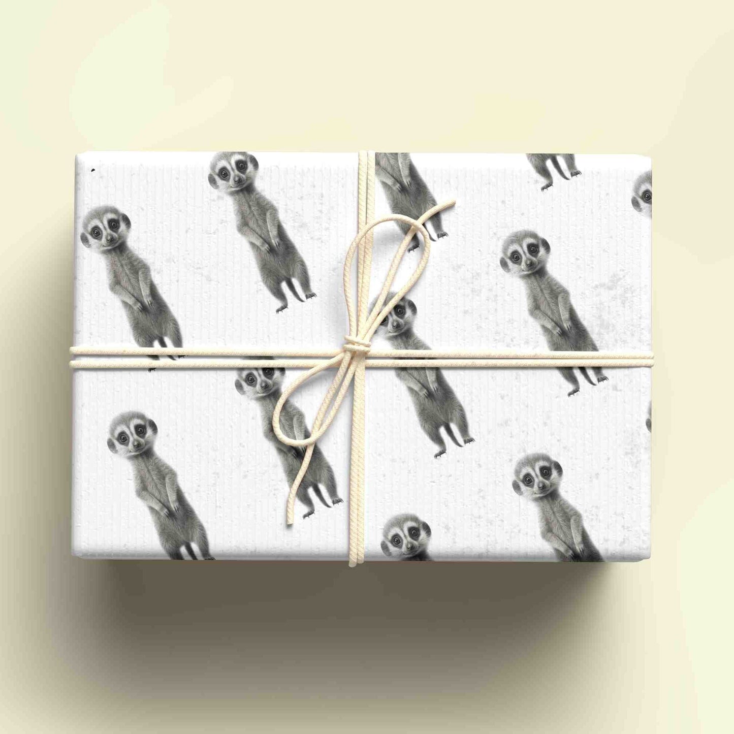 Meerkat Wrapping Paper - Personalised Gift Wrap