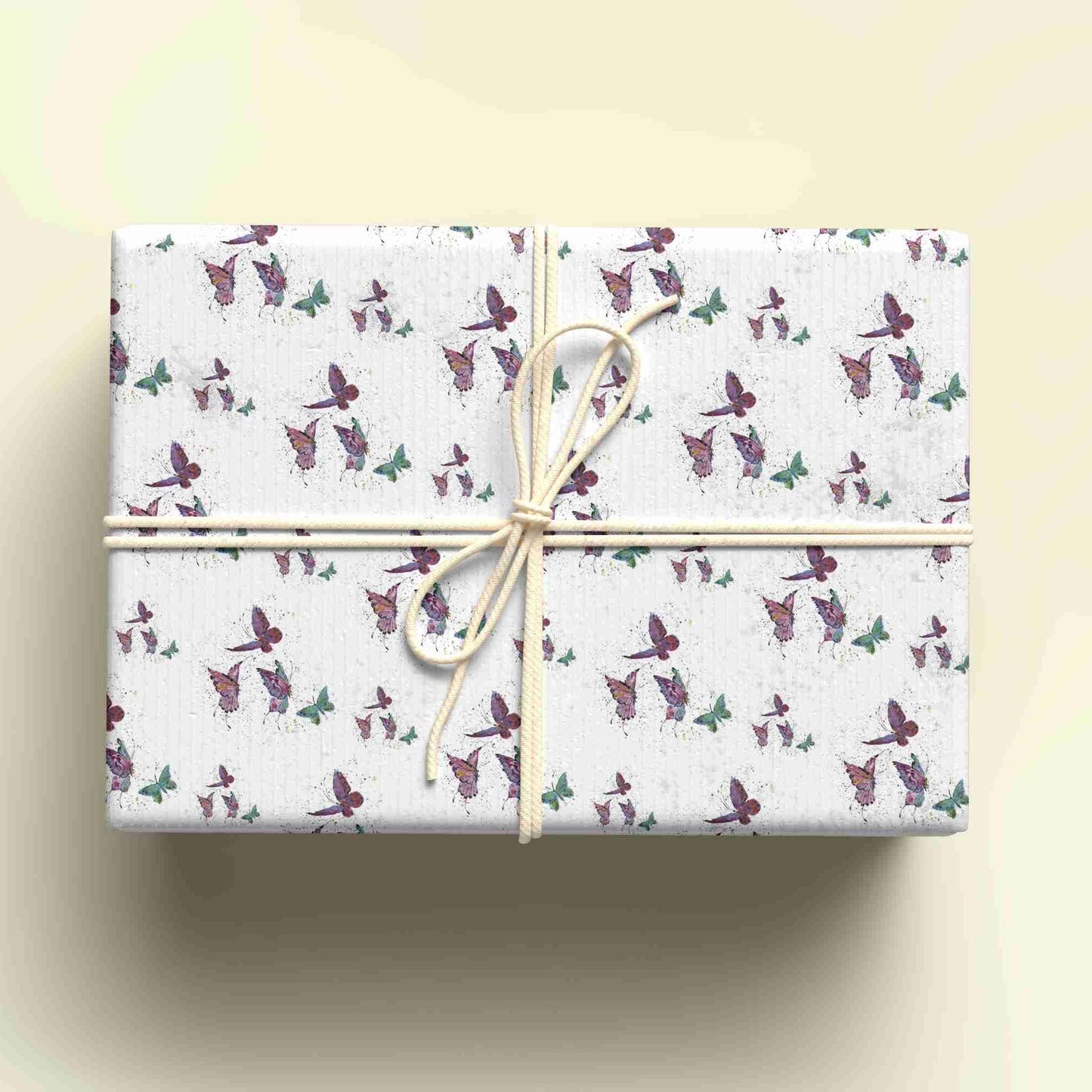 Butterfly Wrapping Paper, Personalised Gift Wrap