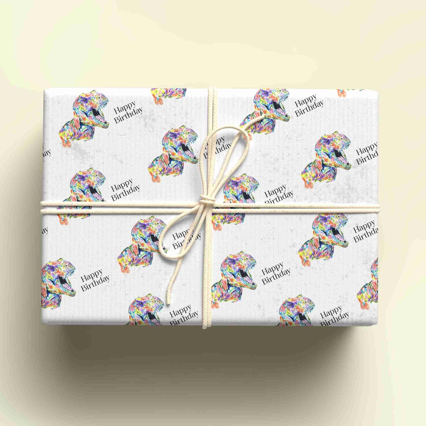 Dinosaur Wrapping Paper, Personalised Gift Wrap