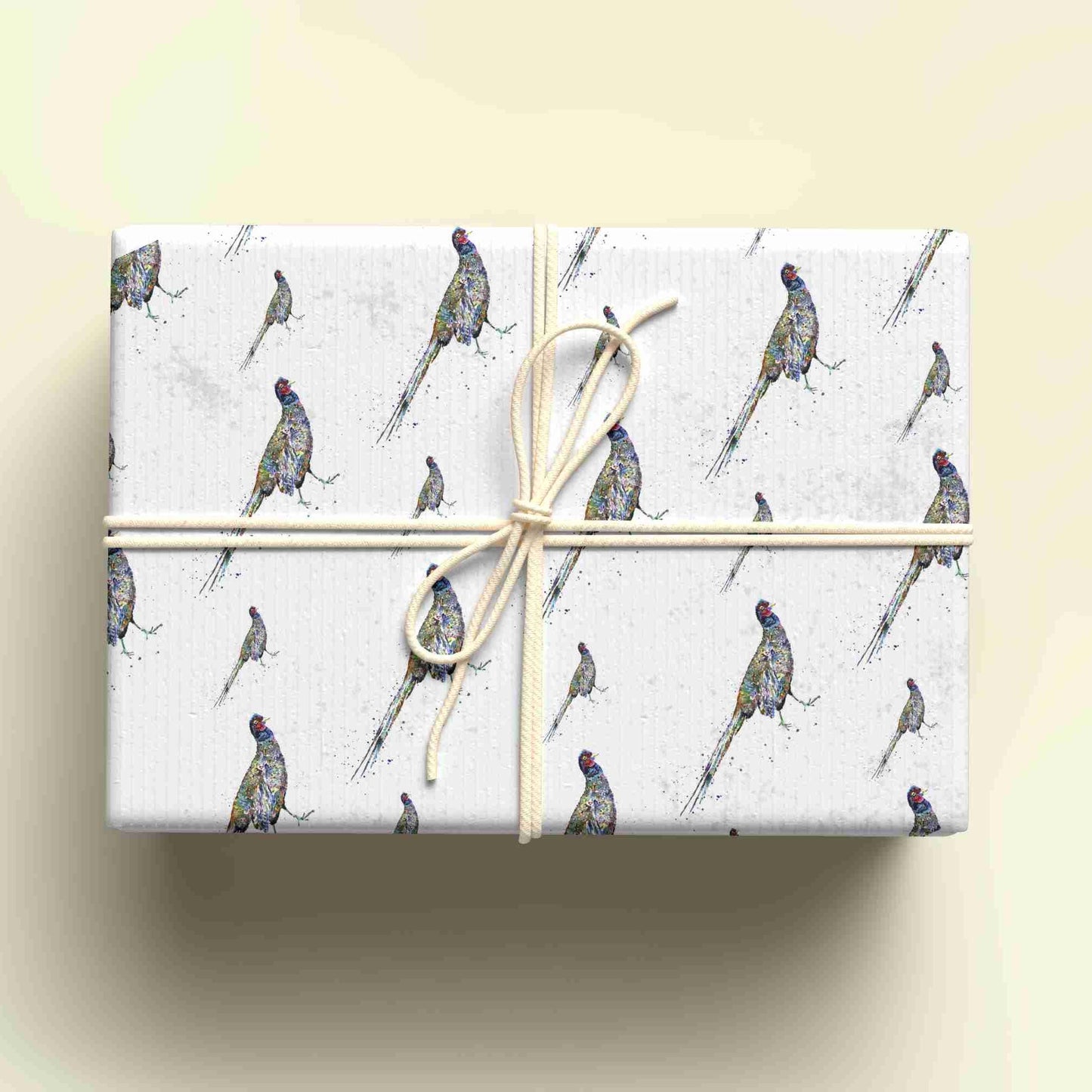 Pheasant Wrapping Paper, Personalised Gift Wrap,