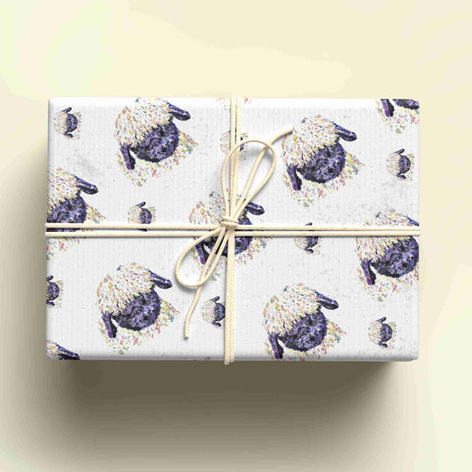 Personalised Valais Wrapping Paper, Personalised Gift Wrap