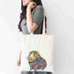 Personalised Guinea Pig Tote Bag, Animal Themed Shopping Bag,  Eco-Friendly Reusable Bag, School Bag