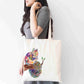 Personalised Squirrel Tote Bag, Animal Themed Shopping Bag,  Eco-Friendly Reusable Bag, School Bag