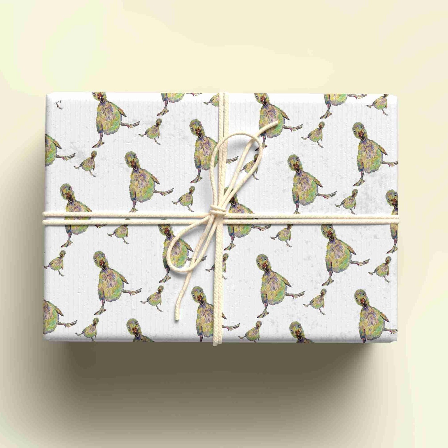 Duckling Wrapping Paper, Personalised Gift Wrap,