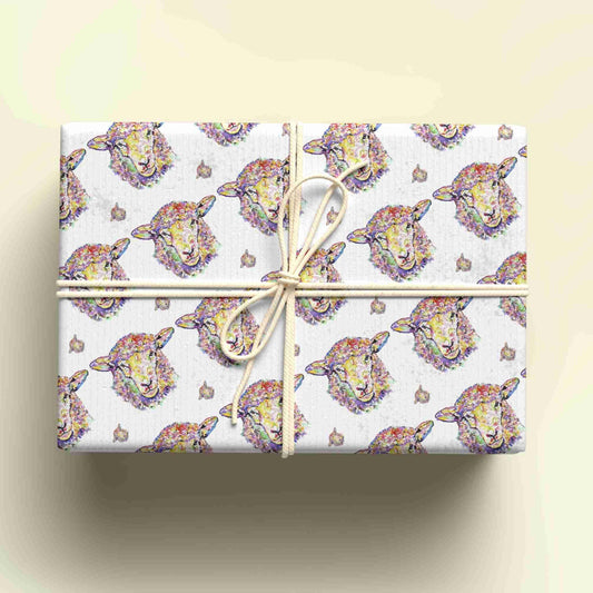 Ewe Wrapping Paper, Personalised Gift Wrap