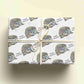 Hedgehog Wrapping Paper, Personalised Gift Wrap