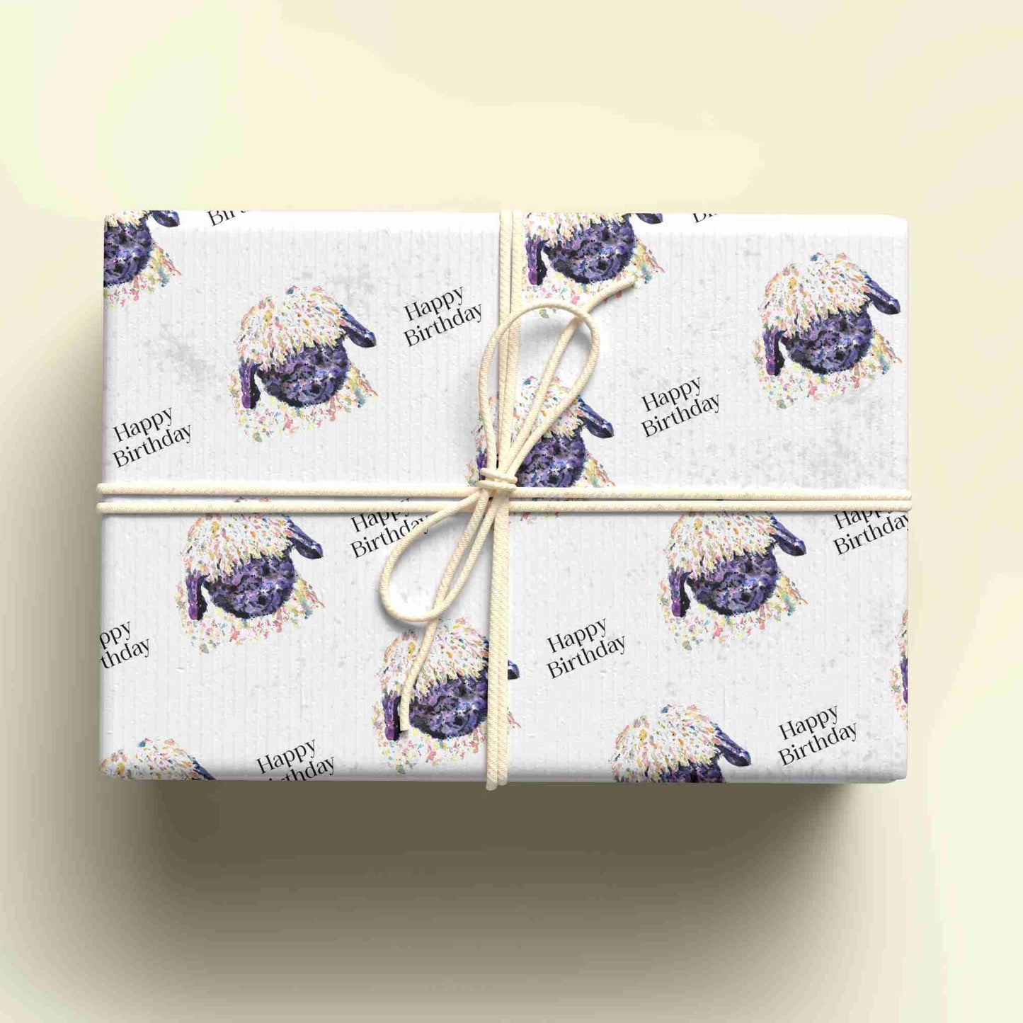 Personalised Valais Wrapping Paper, Personalised Gift Wrap