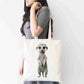 Personalised Meerkat Tote Bag, Custom Name Shopping Bag,  Eco-Friendly Reusable Bag, School Bag