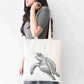 Personalised Sea Turtle Tote Bag, Custom Name Shopping Bag,  Eco-Friendly Reusable Bag, School Bag