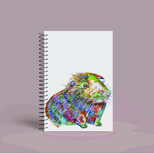 A5 Personalised Guinea Pig Notebook | 60 Pages | Lined or Plain Paper | Matching Wrapping Paper Available | Custom Notebook Gift