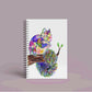 A5 Personalised Squirrel Notebook | 60 Pages | Lined or Plain Paper | Matching Wrapping Paper Available | Custom Notebook Gift