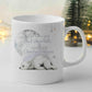 Personalised Polar Bear Christmas Mug | Custom Name Mug | Festive Hot Chocolate Cup | Christmas Gift for Him & Her | Holiday Drinkware