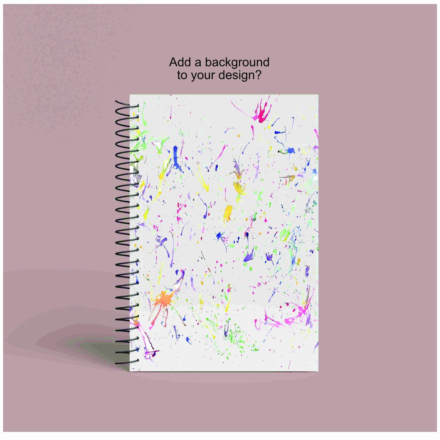 Personalised Custom A5 Unicorn Themed Notebook | Lined or Plain | Matching Wrapping Paper | 60 Pages | Wire Bound