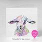 Personalised Lamb Greeting Card | Cute Farm Animal Card for Any Occasion