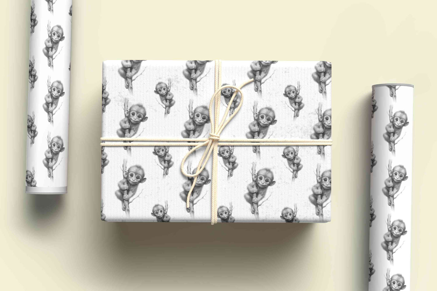 Monkey Wrapping Paper