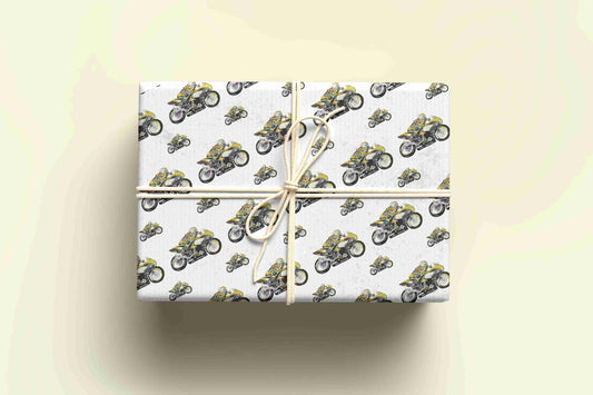 Motorbike Wrapping Paper - For any occasion