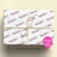 Nana Wrapping Paper – Nanny Gift Wrap – Personalised Wrapping Paper for Nana Birthday, Christmas & Special Gifts