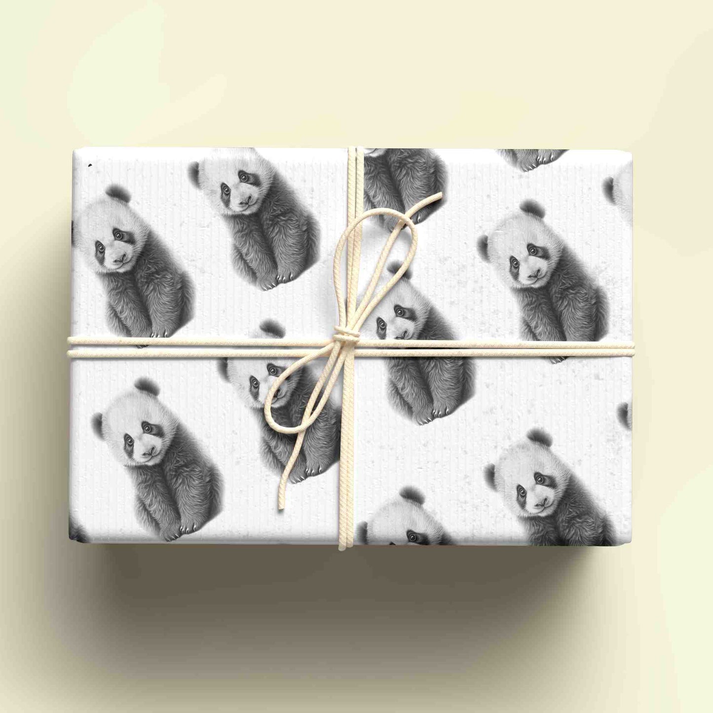 Sketchy Panda Wrapping Paper - For any occasion