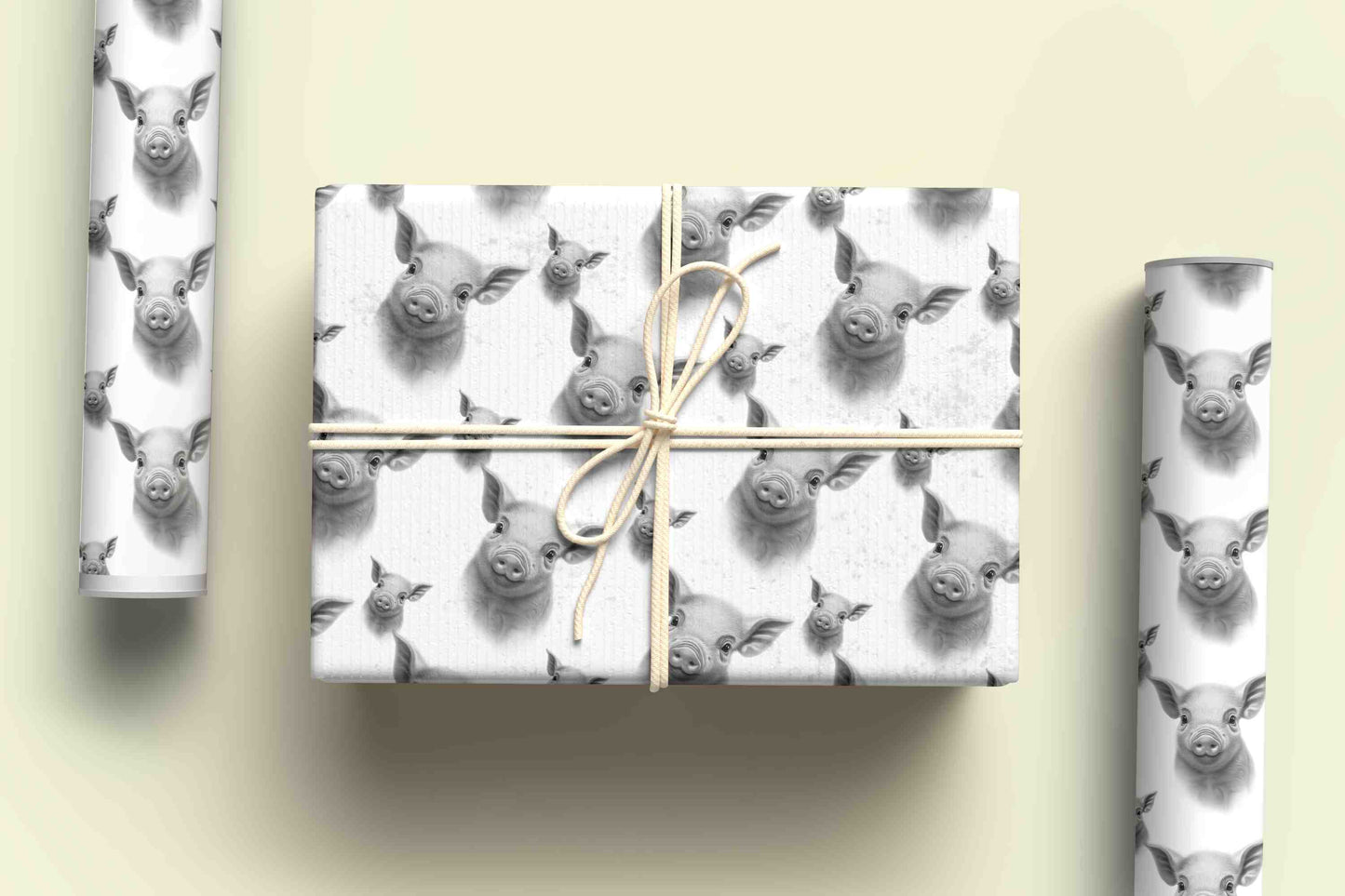 Pig Wrapping Paper